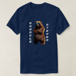 Grtio Engraçado com T-Shirt do Urso Legal