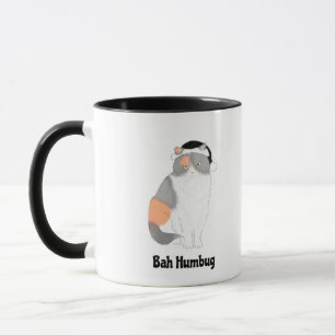 Grumpy Katie bah humbug caneca de Natal