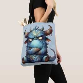 Grumpy Monster Tote Bag