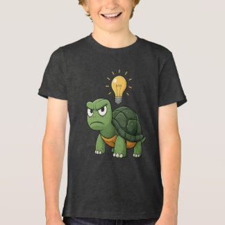 Grumpy Tortoise Kids Cartoon T-Shirt