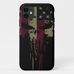 Grunge America skull Case-Mate capas de iphone