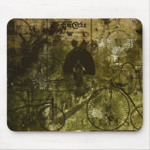 Grunge Bicicletas Mousepad
