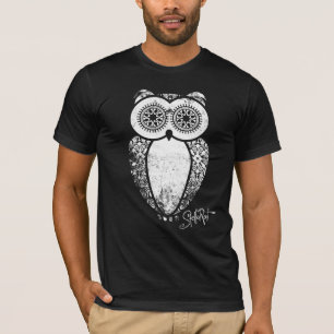 Grunge do branco da camisa de Stella Hootie