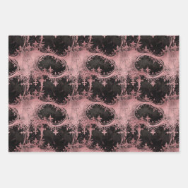 Grunge Gótico Cor-de-rosa e preto