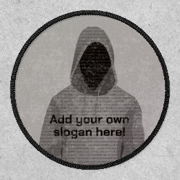 Grunge Hacker - Monotone Cinza Cyber Rebel - Perso