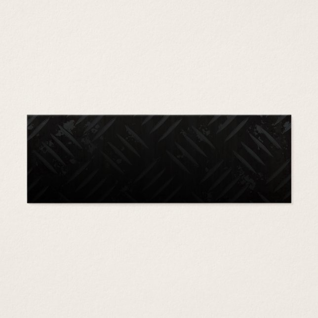 Grunge Hazard Stripes Diamond Plate (Frente)