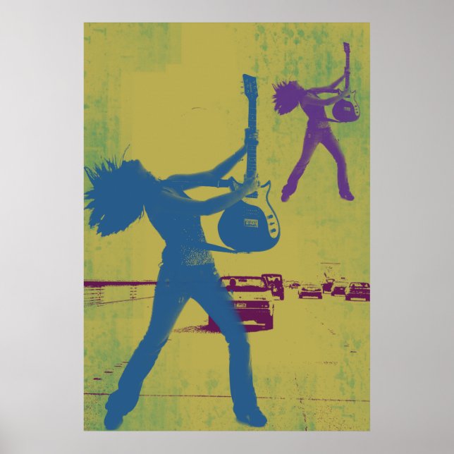 Grunge Highway Poster (Frente)