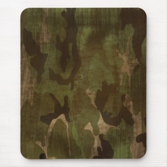 Grunge Look Camoflage - Mousepad (Frente)
