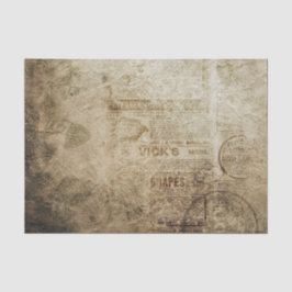 Grunge Papel Tecido de Jornal