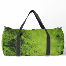 Grunge Verde Lima com Acentos Pretos