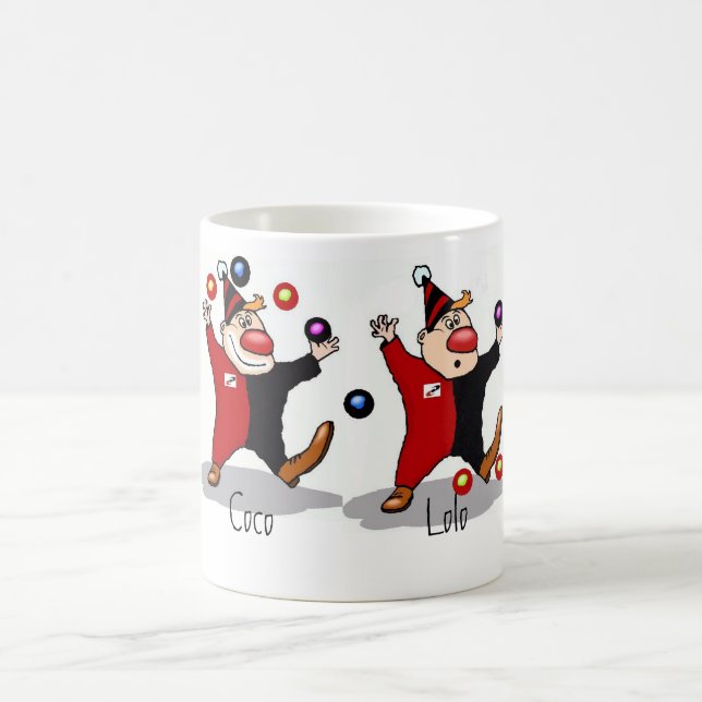 Grupo da caneca de café dos palhaços (Centro)