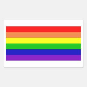 Grupo da etiqueta da bandeira do arco-íris