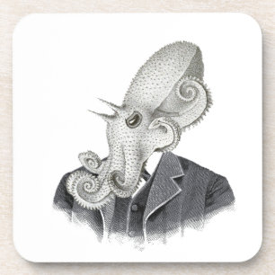 Grupo da porta copos da ilustração do vintage do