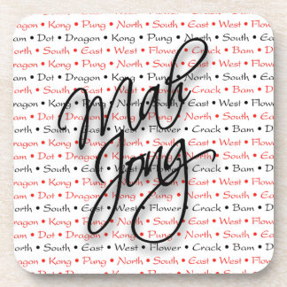 Grupo da porta copos do Mah Jongg