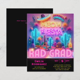 Grupo de Graduação: Convite Fiesta de Neón