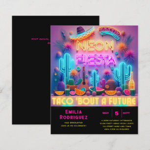 Grupo de Graduação: Convite Fiesta de Neón