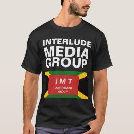 GRUPO DE MÍDIA INTERUDE Camiseta Básica Escura WOW