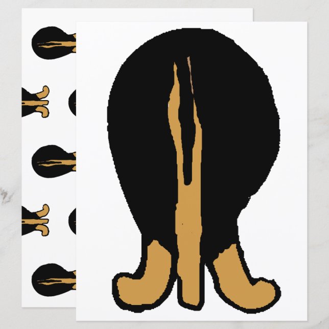 GS bi color hiney papel de rasparia (Frente/Verso)