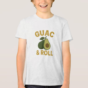 🥑 Guac & Roll - Camiseta Engraçada Avocado Foodie