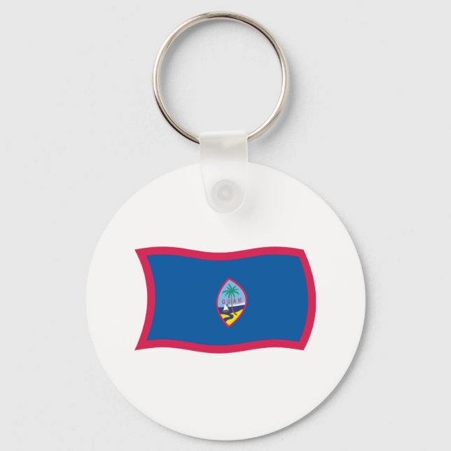 Guam Flag Chaveiro (Frente)