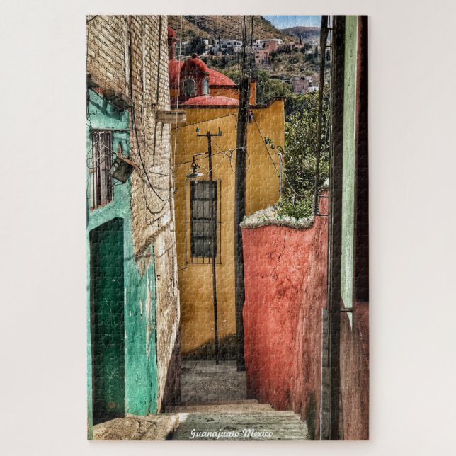 Guanajuato México. Quebra-cabeça de serra (Vertical)