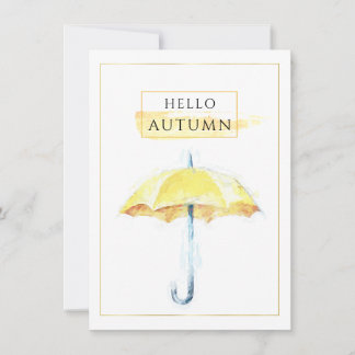 Guarda-chuva Artístico e Elegante de Outono Dourad