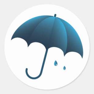 Guarda-chuva de Aventura em Dia Chuvoso / Adesivos