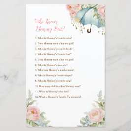 Guarda-chuvas do Chá de abril que conhece as melho