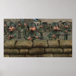 Guarda de pé - Poster pequeno