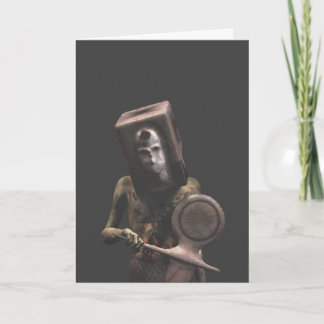 Guarda do zombi - cartão do Dia das Bruxas