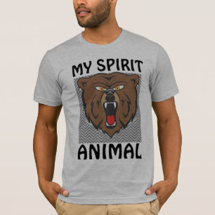 GUARDA-ME COM AS MINHAS T-Shirts ANIMAIS ESPIRITUO