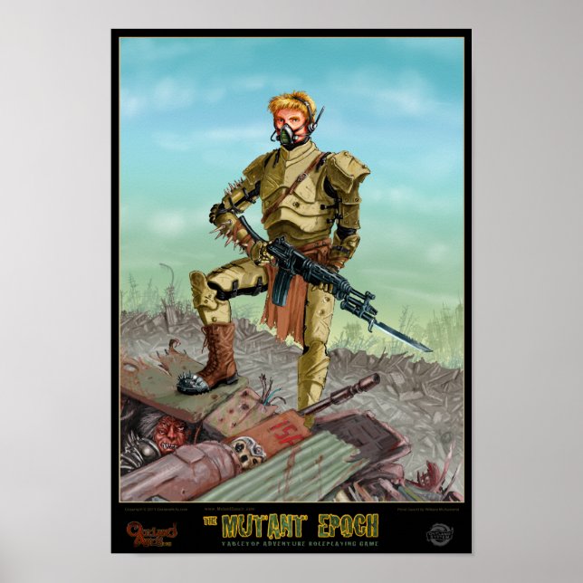 Guarda preto de ponta poster (Frente)