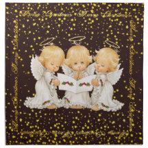 Ângulos de Encadernação bonitos Clode Napkin