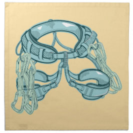 Guardanapo Arnês de escalada com desenhar rápidos