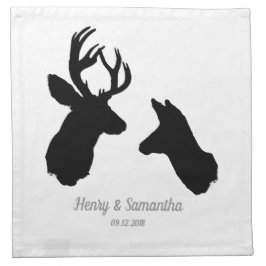 Guardanapo Buck & Doe, Data de Casamento