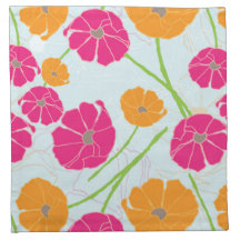 Conjunto de 4 Cocktail Napkin - Roupa