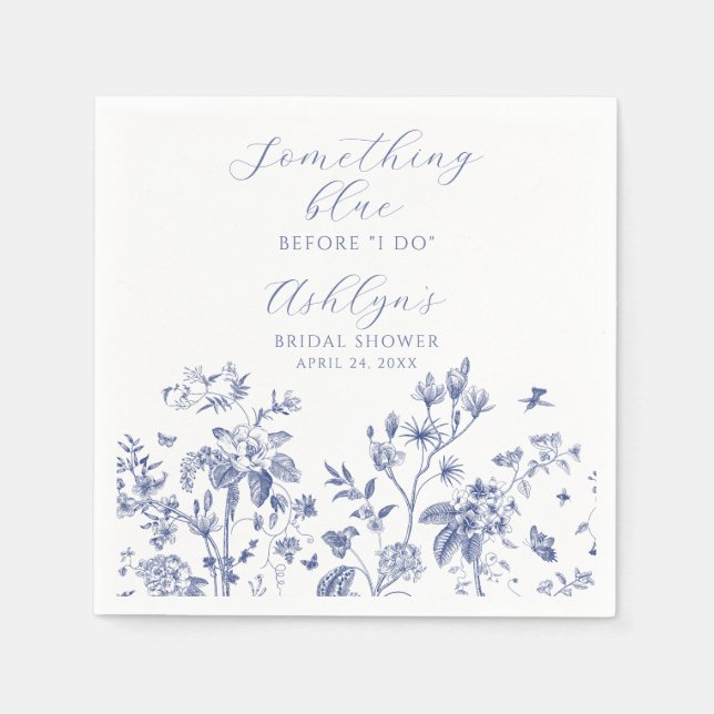 Guardanapo de Cocktail de Papel para Chá de Panela (Frente)