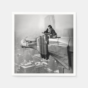 GUARDANAPO DE PAPEL 1935 MARGARET BOURKE CIDADE DE NOVA YORK FOTO ANTI