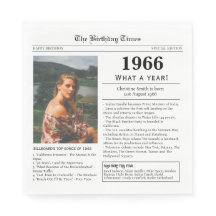 1966 Newspaper Birthday Party 