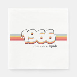 Guardanapo De Papel 1966 The birth of legends