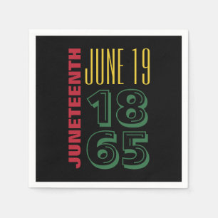 Guardanapo De Papel 19 de junho de 1865 Tipografia História Negra