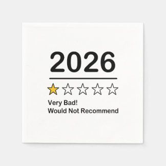 Guardanapo De Papel 2026 avaliação de uma estrela muito ruim