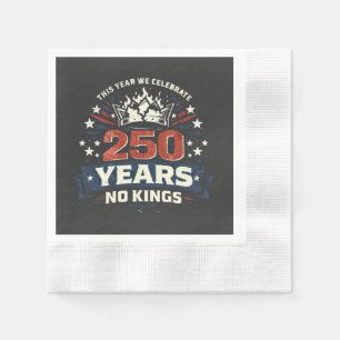 Guardanapo De Papel 250 Anos Sem Reis Patriota