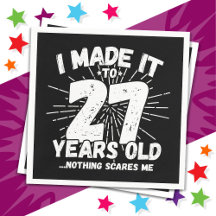 27 anos de idade Sarcástico Meme Engraçado 27.º an
