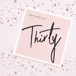 Guardanapo De Papel 30 moderna 330ª festa de aniversário