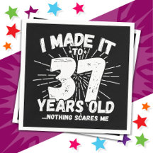 37 anos Sarcástico Meme Engraçado 37.º aniversário