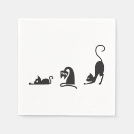 Guardanapo De Papel 3 cats