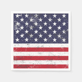 Guardanapo De Papel 4 de julho Estrelas e Stripes Napkins