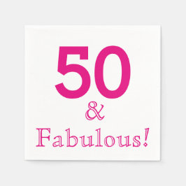 Guardanapo De Papel 50ª Festa de aniversário de papel Nápoles