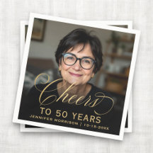 50ª Festa de aniversário de saudações de script Do